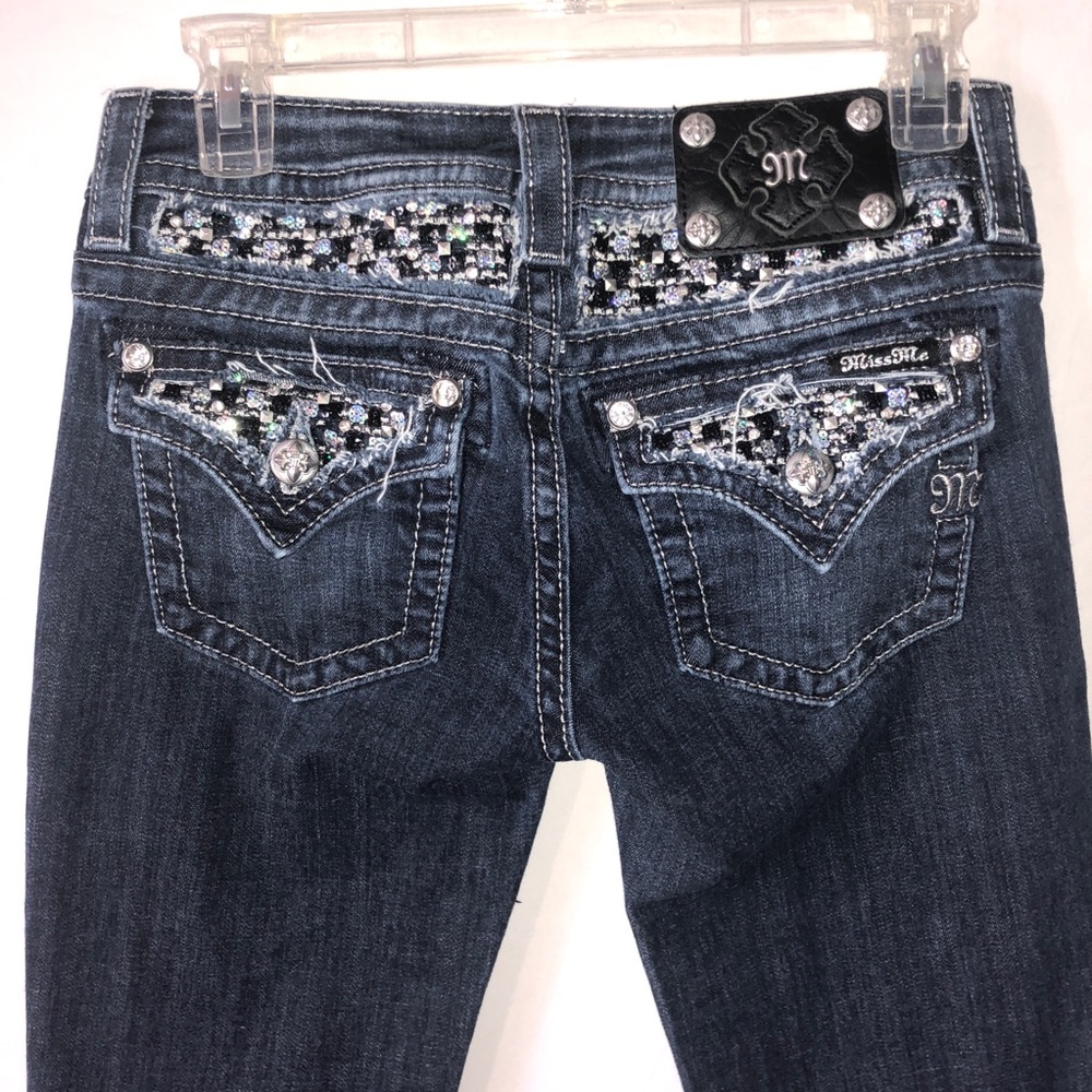 Miss Me SignaTure Boot Jeans Size 26 34 In Inseam